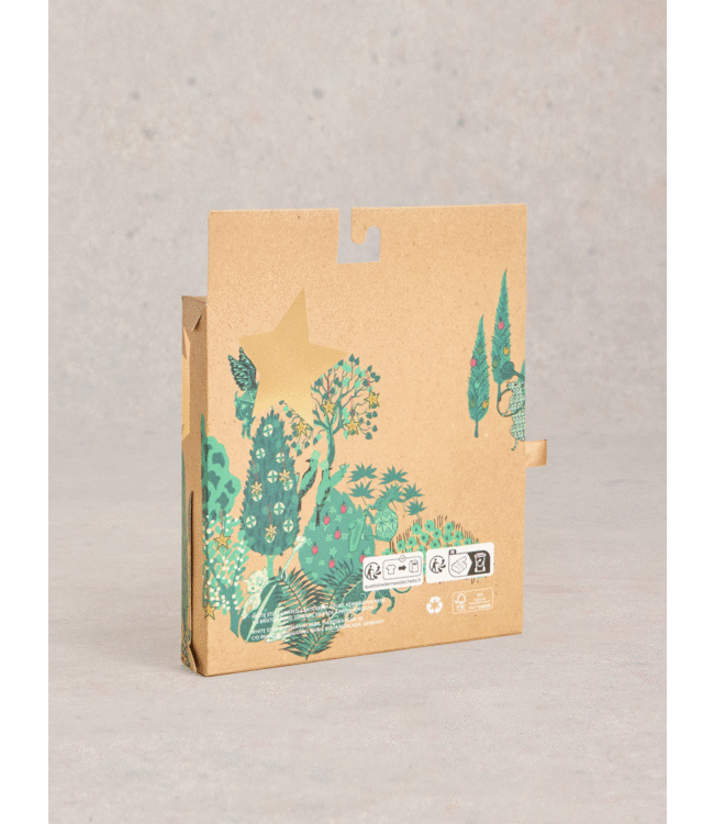 White Stuff Kerst heren sokken en boxershort navy