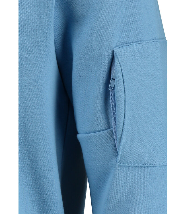 Key Largo Heren sweatshirt  ronde nek Water Blue