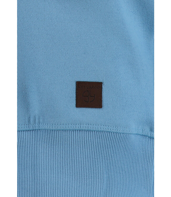 Key Largo Heren sweatshirt  ronde nek Water Blue