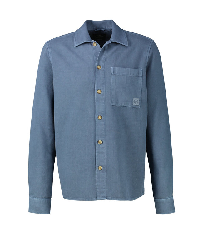 Lerros Heren overhemd /shirtjacket kleur Crispy Blue