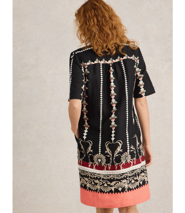 White Stuff linnen jurk in 2 kleuren