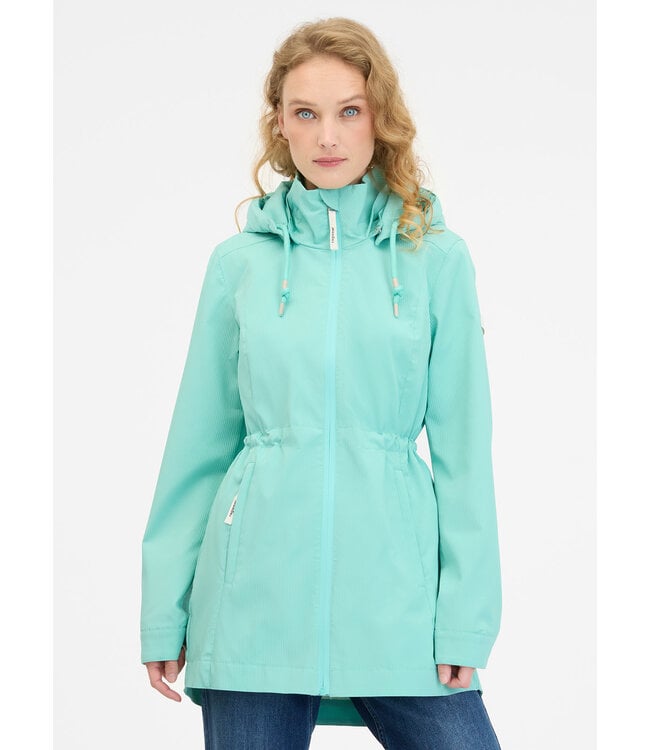 Ragwear The First Vegan Streetwear Dames lente/zomerjas lagoon green