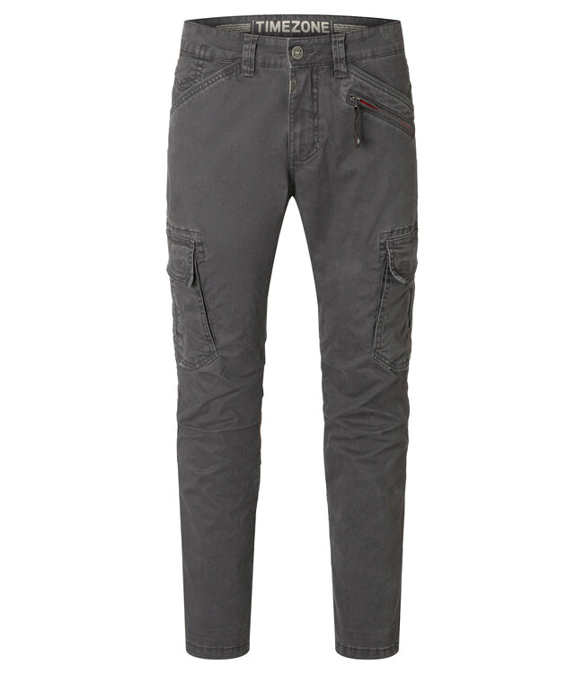 Timezone Heren cargo broek grijs