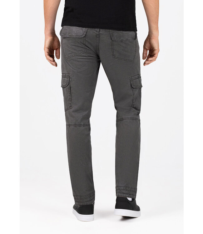 Timezone Heren cargo broek grijs
