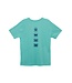 Van One Classic Cars Van One heren t-shirt FAMILY LOGO Pool BLue