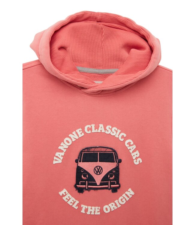Van One Classic Cars dames lange hoodie FREUNDSCHAFT hellblau