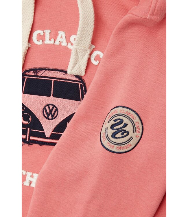 Van One Classic Cars dames lange hoodie FREUNDSCHAFT hellblau