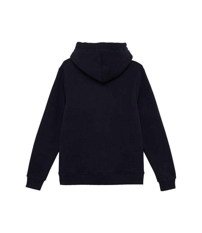 Van One Classic Cars dames hoodie WE ARE FAMILY navy/yellow