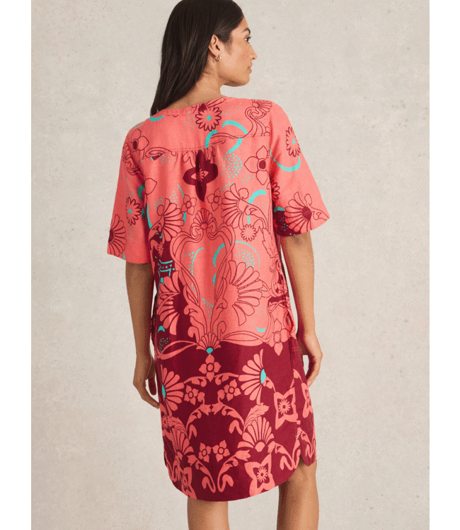 White Stuff linnen jurk in 2 kleuren