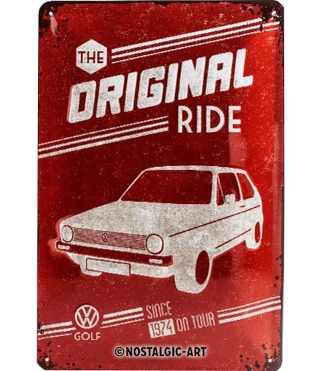 Volkswagen metalen platen 20 x 30 cm