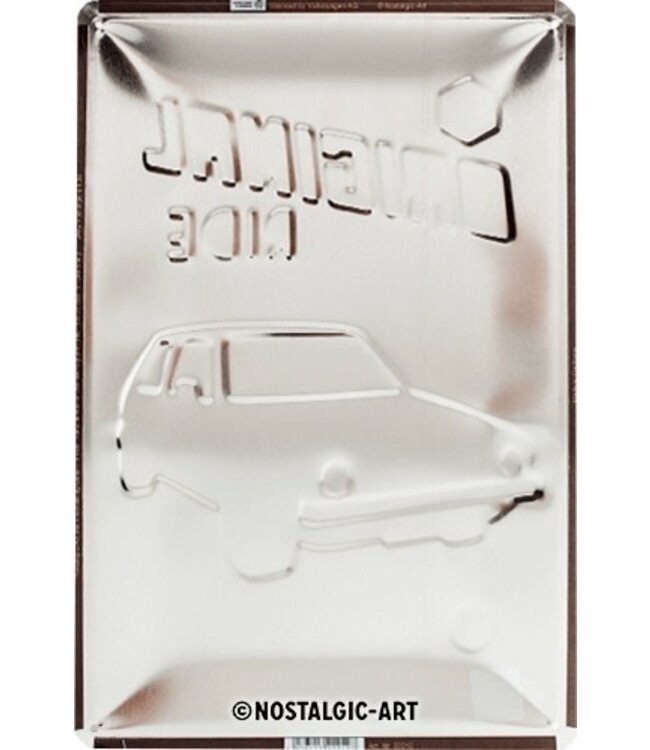 Volkswagen metalen platen 20 x 30 cm