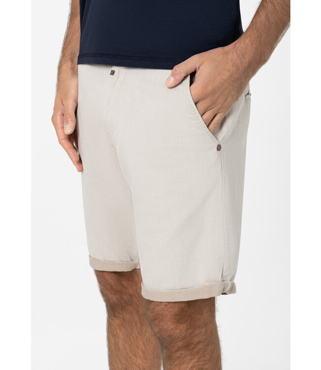 Timezone heren korte broek jannoTZ silver Birch