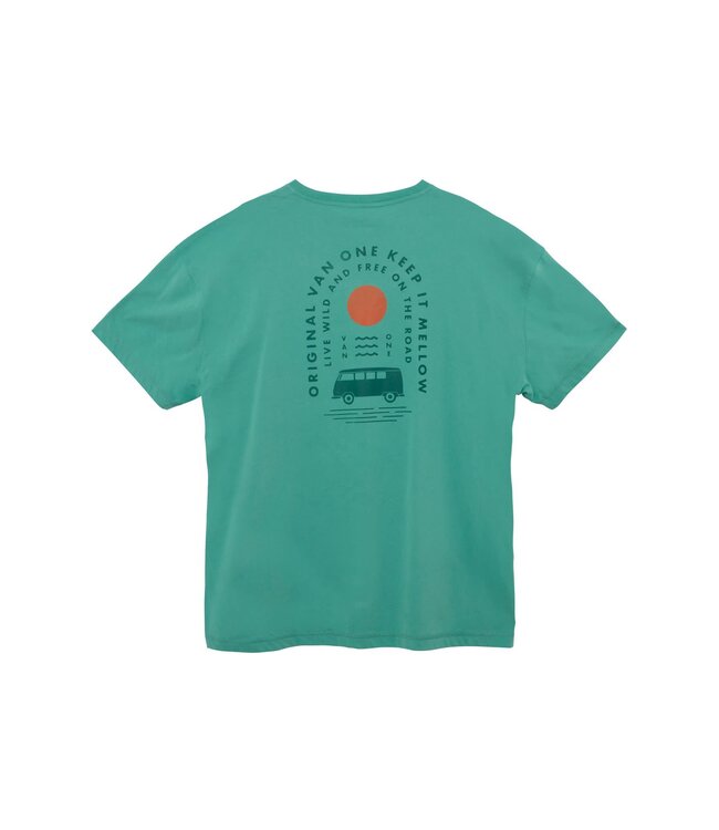 Van One Classic Cars Heren t-shirt MELLOW green