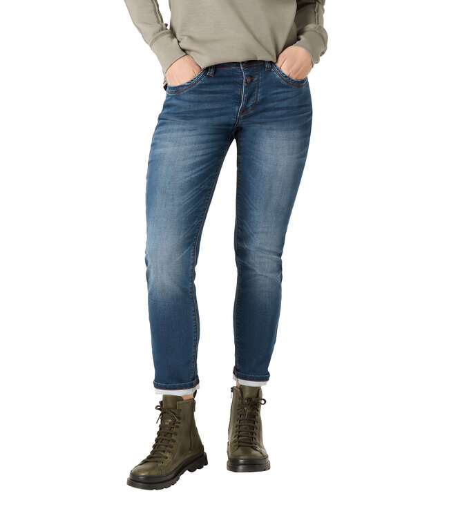 Timezone Dames slim nali riders blue wash