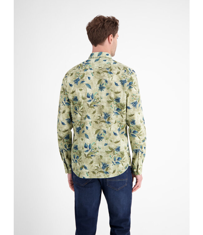 Lerros Heren overhemd groen