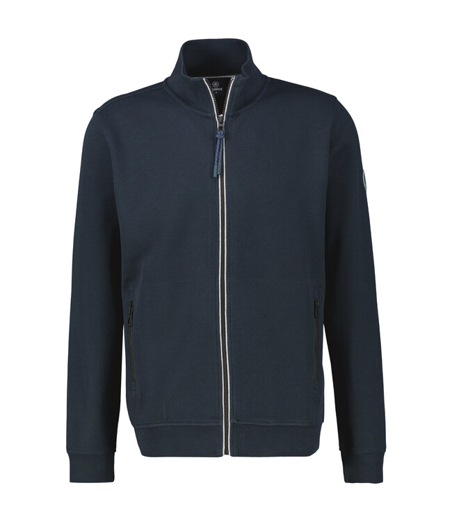 Lerros Heren vest zonder capuchon CLASSIC NAVY