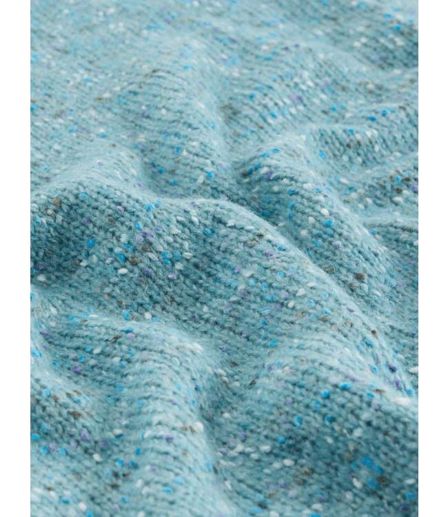 White Stuff Dames trui texture V-hals blue