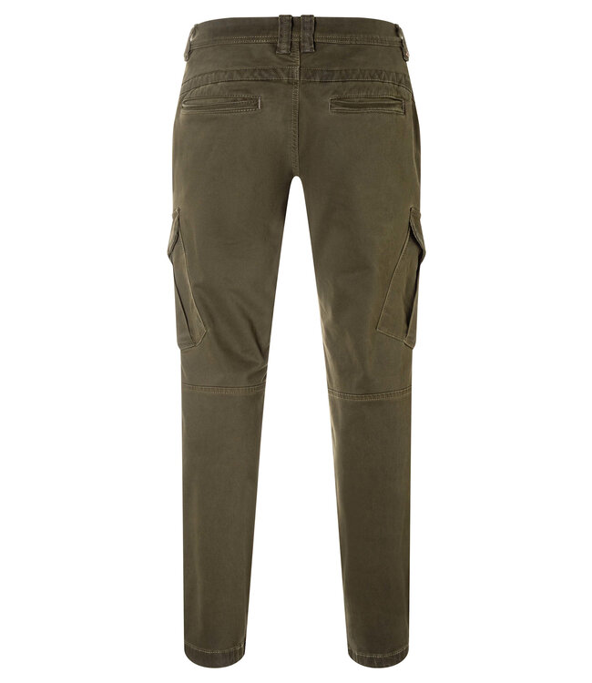 Timezone Heren cargobroek NIKLAS washed .olive