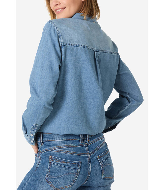 Timezone Dames spijkerblouse fit denim