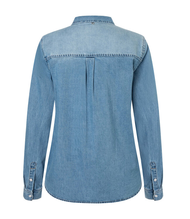 Timezone Dames spijkerblouse fit denim