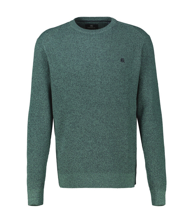 Lerros Heren gebreide trui  FJORD BLUE