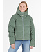 Ragwear The First Vegan Streetwear Ragwear dames winterjas kort roobie dusty green