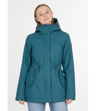 Ragwear The First Vegan Streetwear Ragwear dames regenjas monadis ocean green