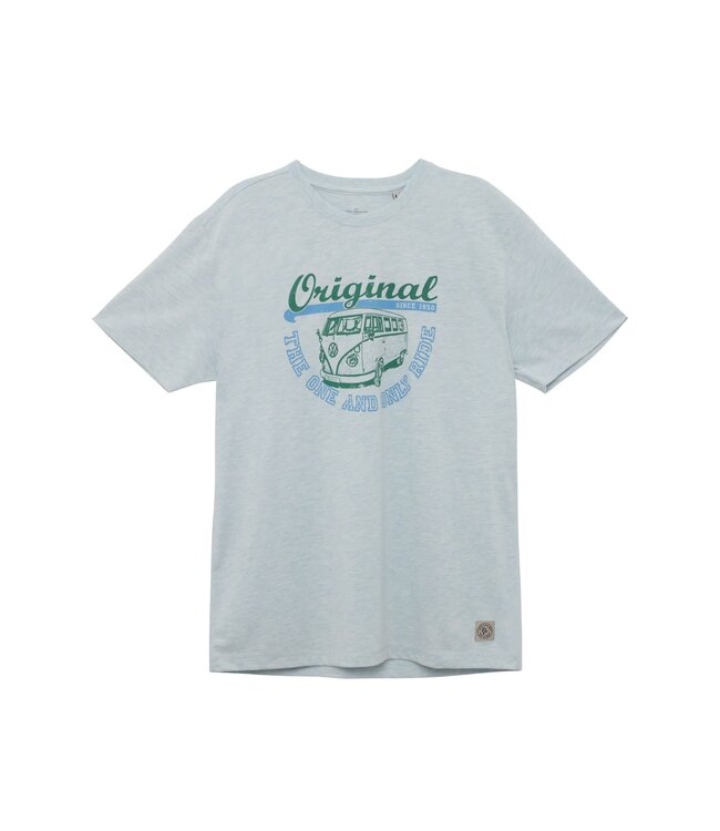 Van One Classic Cars Heren t-shirt ORIGINAL RIDE glacier blue