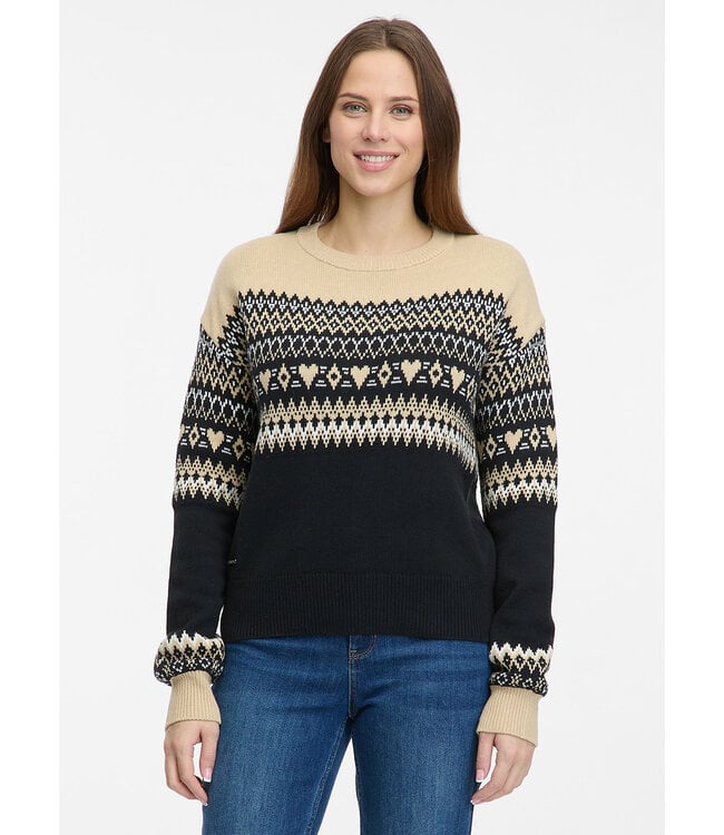 Ragwear The First Vegan Streetwear Dames trui oslana black