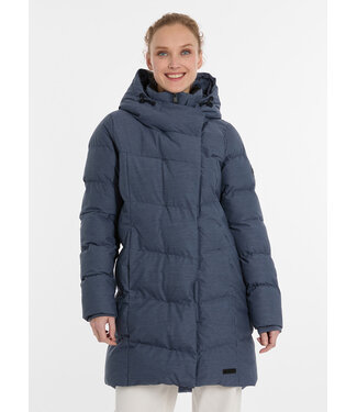 Ragwear The First Vegan Streetwear Ragqwear dames winterjas pavla indigo blue Ragwear The First Vegan Streetwear Ragqwear dames winterjas pavla indigo blue
