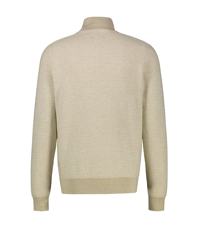 Lerros Heren gebreide met borstzakje troyerkraag