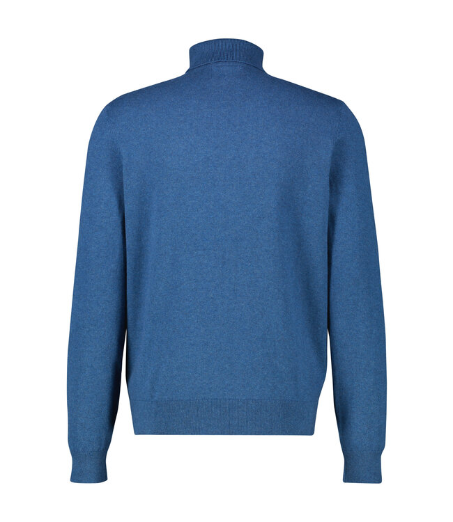 Lerros Heren trui met kol in 2 kleuren