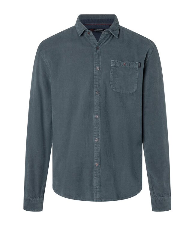 Timezone Heren overhemd grijs