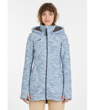 Ragwear The First Vegan Streetwear Ragwear dames gevoerde jas/vest indigo blue