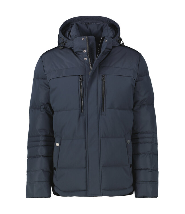 Lerros Lerros heren winterjas blue night