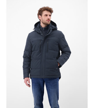 Lerros Lerros heren winterjas blue night Lerros Lerros heren winterjas blue night