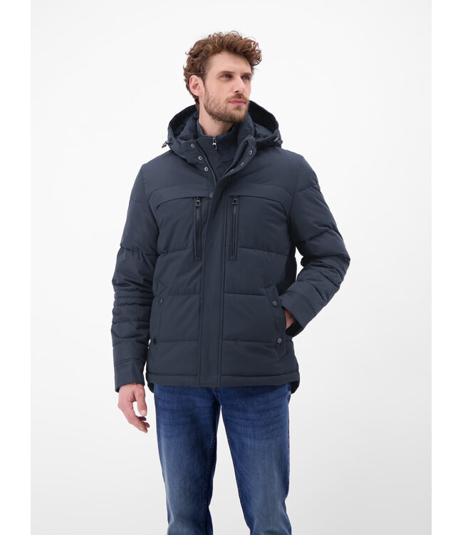 Lerros Lerros heren winterjas blue night