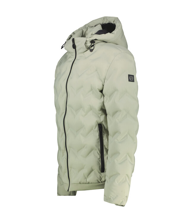 Lerros Heren winterjas bleached olive