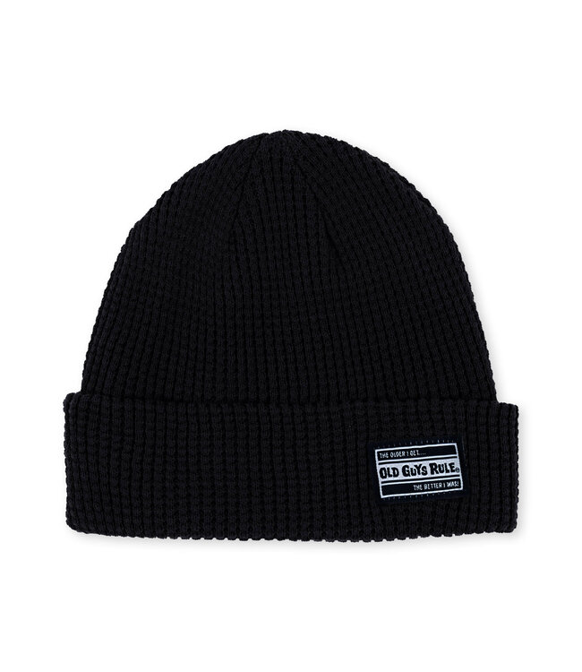 Old Guys Rule Old Guys Rule organic beanie waffle