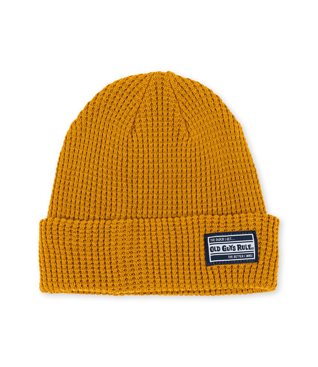 Old Guys Rule Organic beanie waffle
