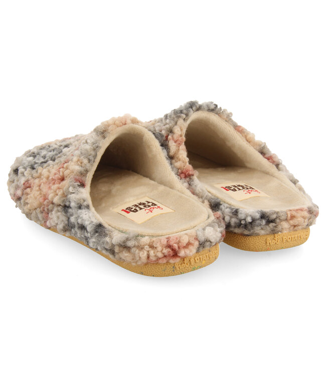 Hot Potatoes Dames slof beige