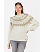 Key Largo Key largo dames trui SNOWFLAKE offwhite