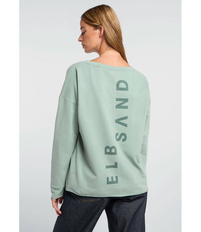 Elbsand Elbsand dames sweatshirt riane soft sage