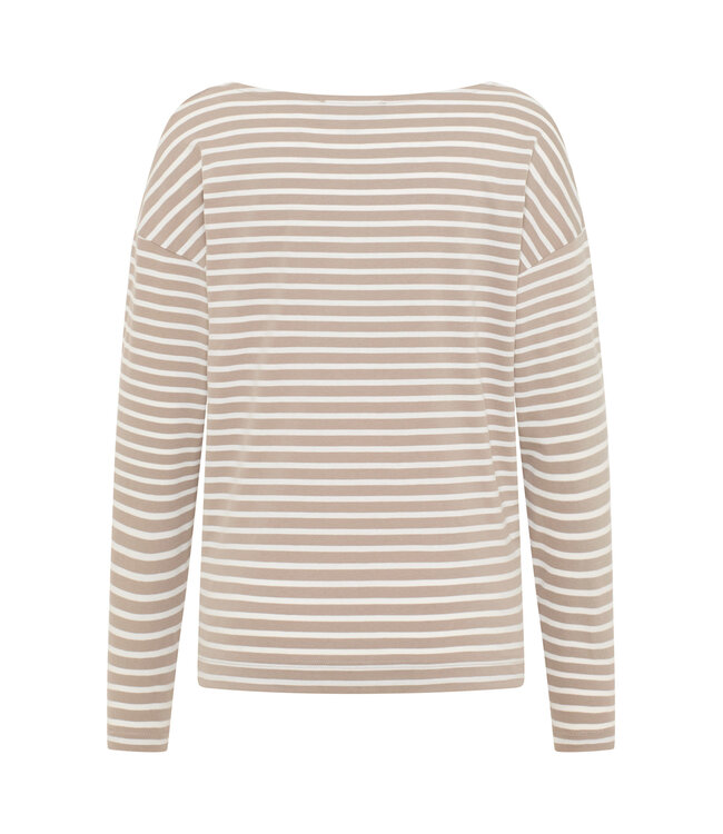 Elbsand Dames t-shirt gestreept tooske