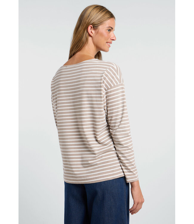 Elbsand Dames t-shirt gestreept tooske