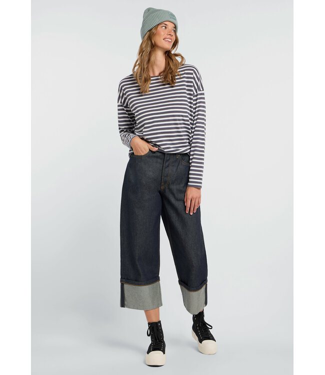 Elbsand Dames t-shirt gestreept tooske