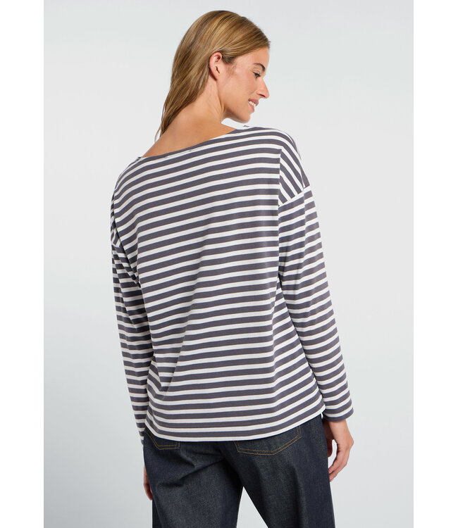 Elbsand Dames t-shirt gestreept tooske