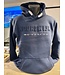 Noordwijk unisex hoodie embossed NAVY