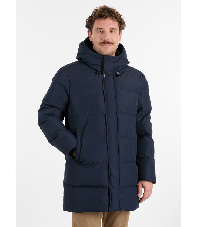 Ragwear The First Vegan Streetwear Heren winterjas halflang navy