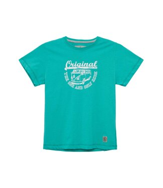 Van One Classic Cars Van One kinder t-shirt boys lizard white